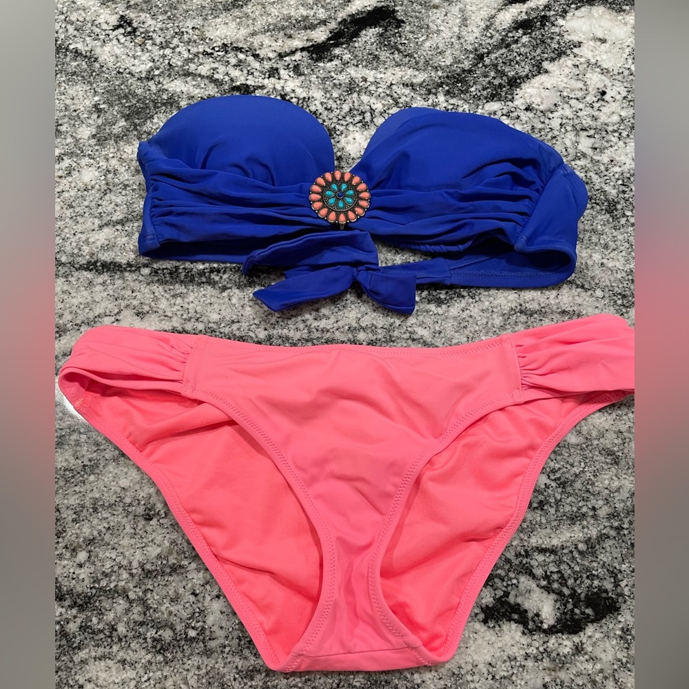 Victoria’s Secret Bikini Set, small top medium bottom
